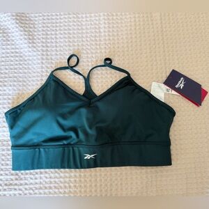Reebok Women's Green Sports Bra